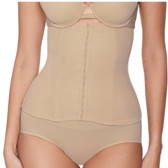Miraclesuit Inches Off‎ Waist Cincher 2615 in Warm Beige, Shapewear, Size XL - Picture 1 of 9